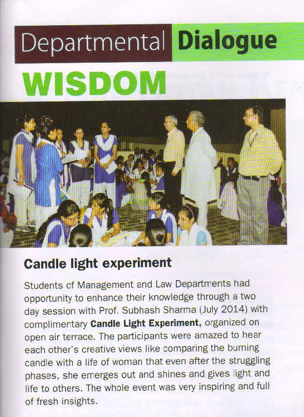 Banasthali Newsletter October 2014