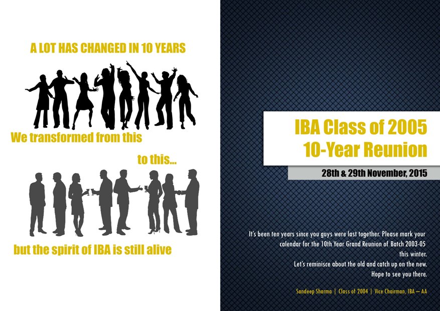 10th Year Grand Reunion